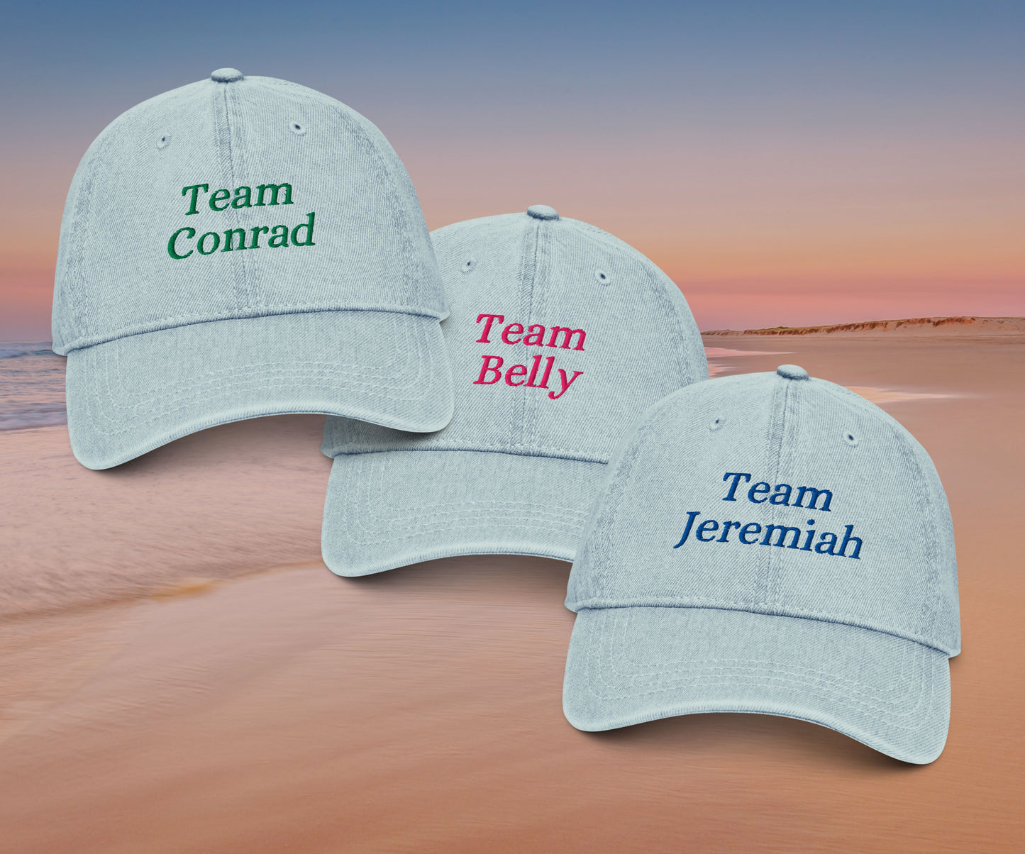Team Conrad Embroidered Denim Hat
