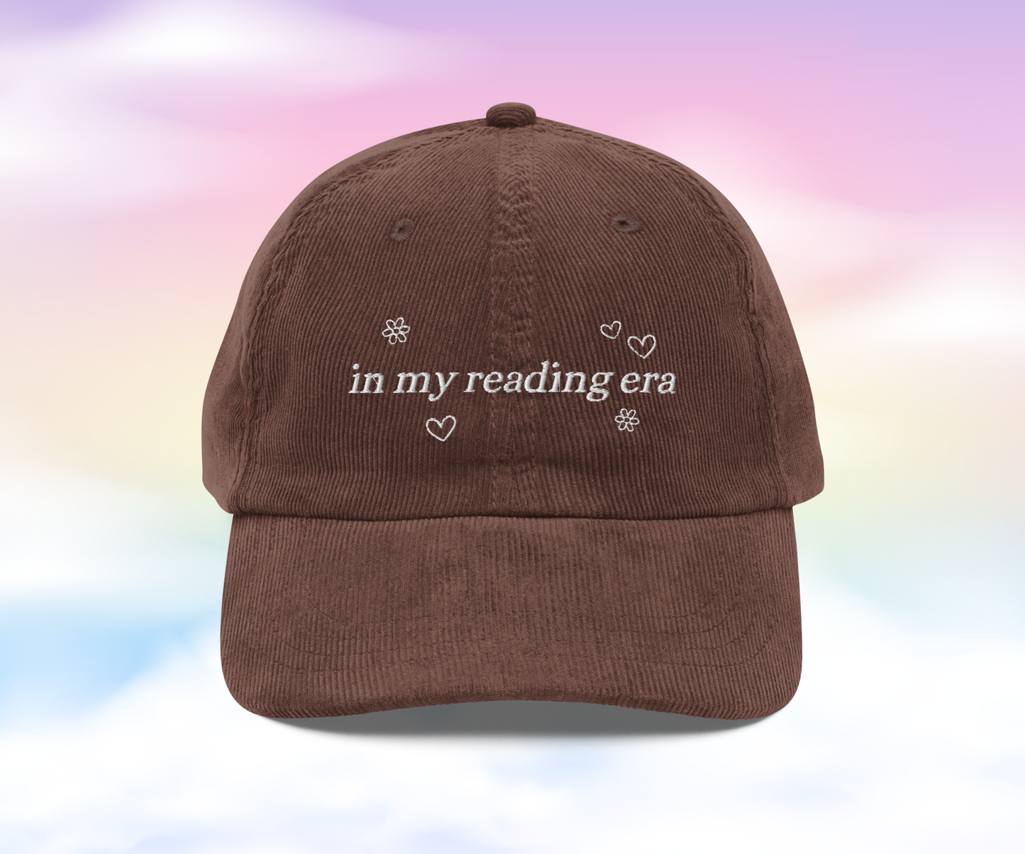 Reading Era Embroidered Corduroy Hat