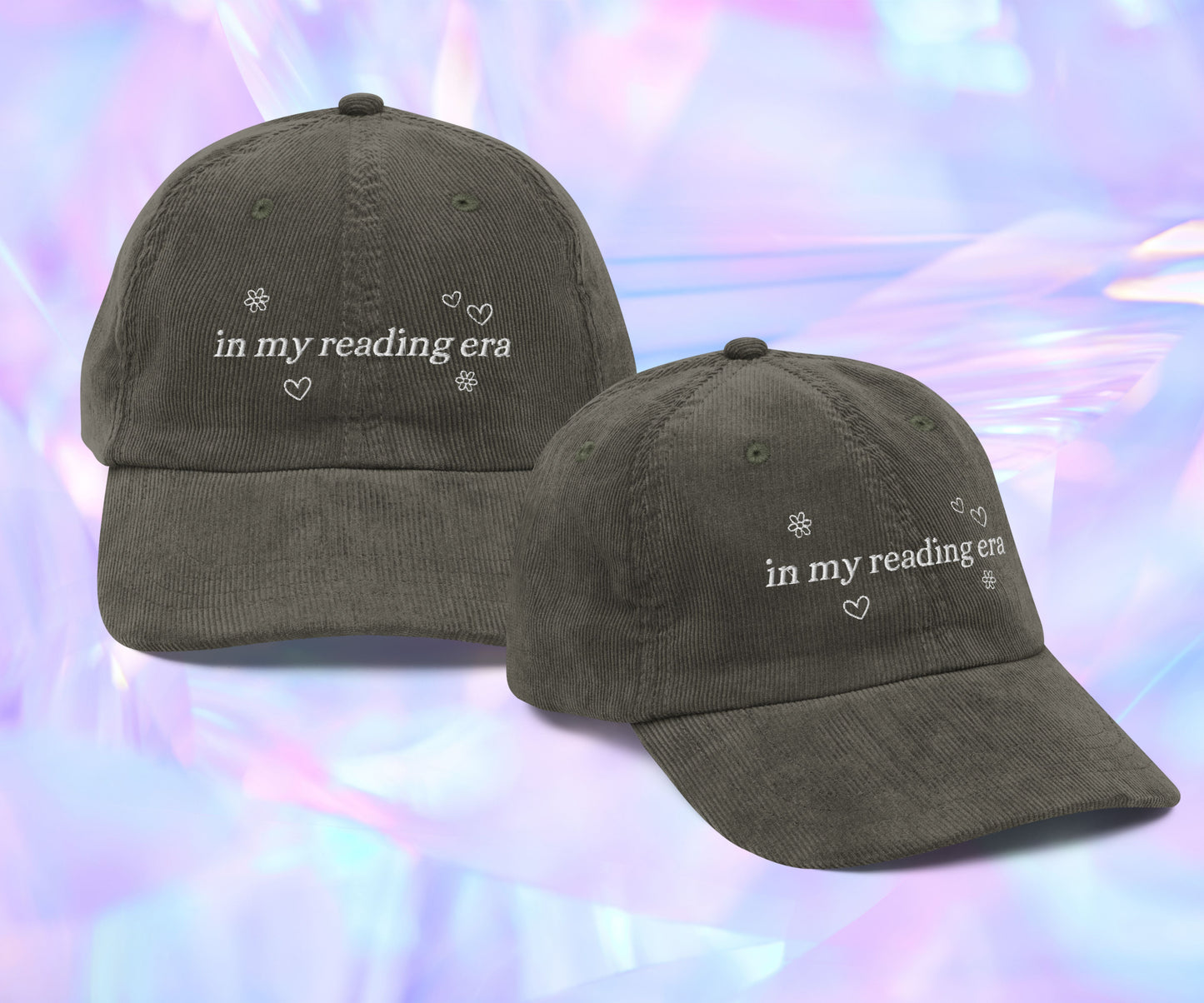 Reading Era Embroidered Corduroy Hat
