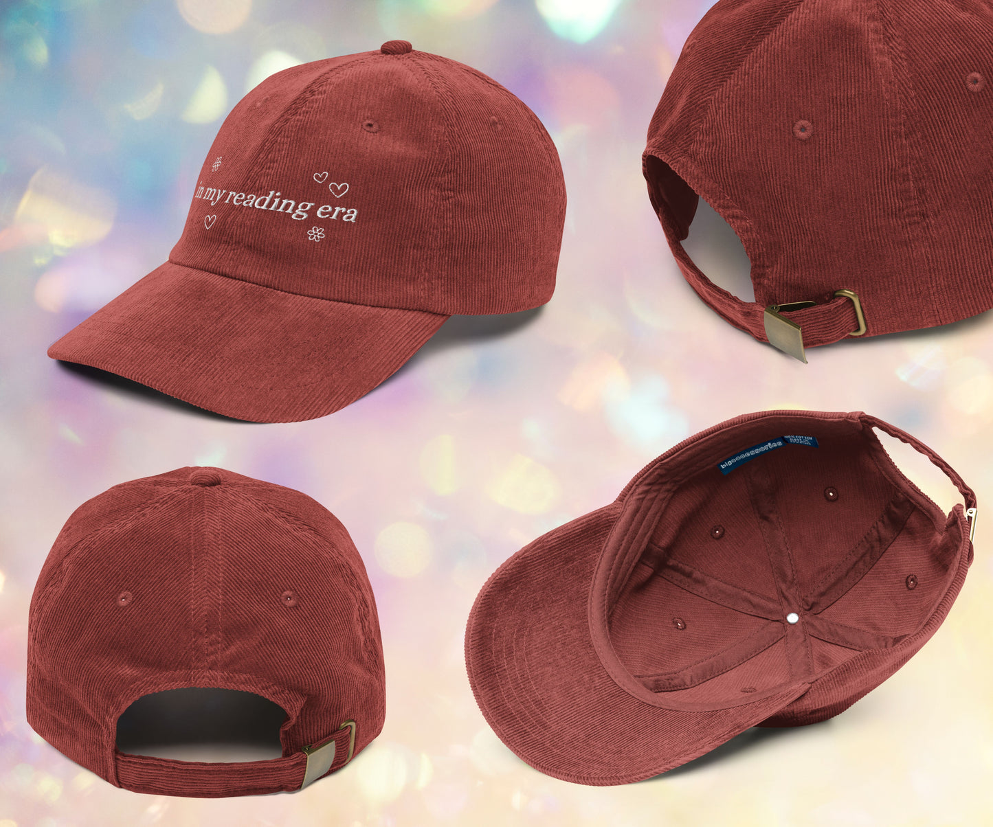 Reading Era Embroidered Corduroy Hat