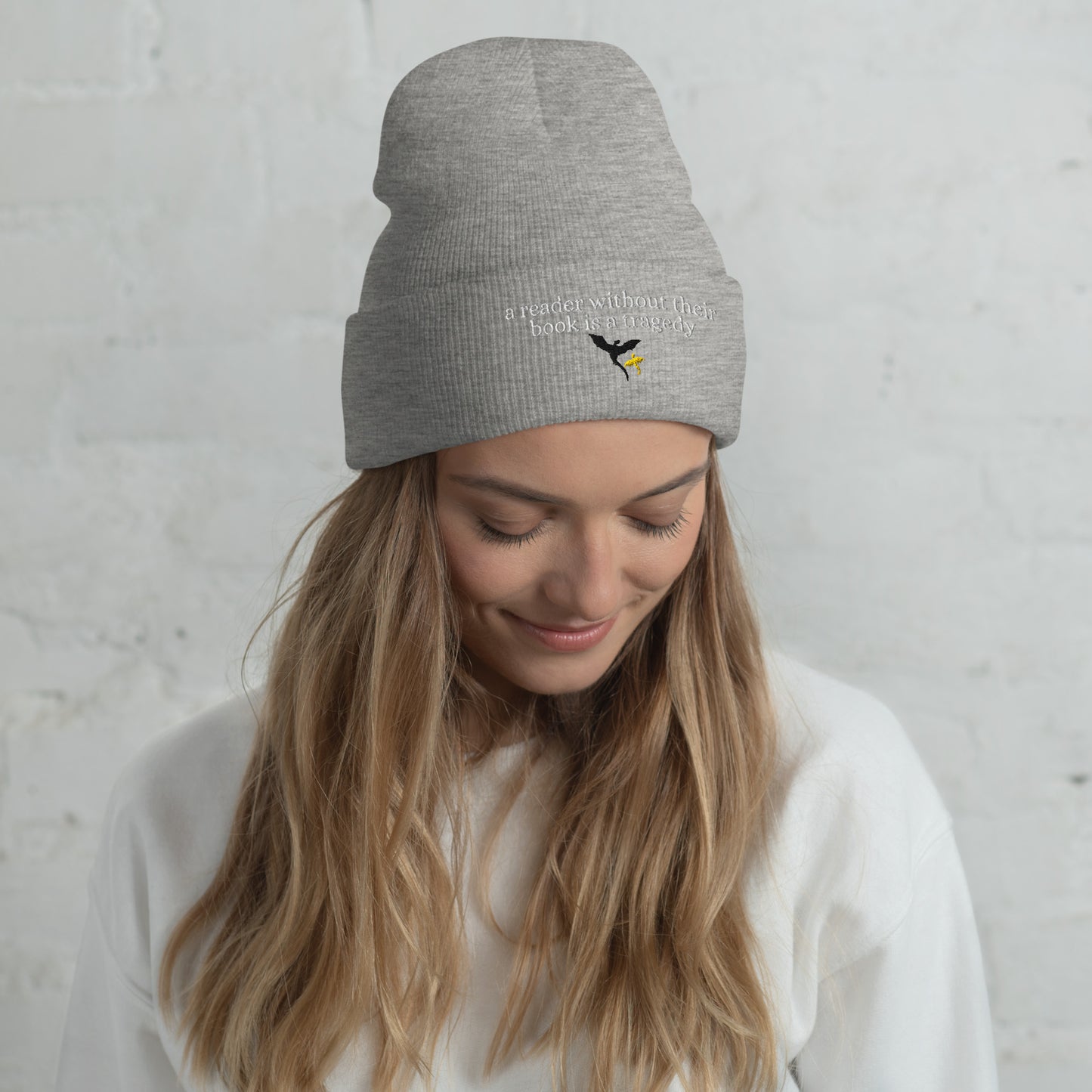 Dragon Rider Embroidered Beanie