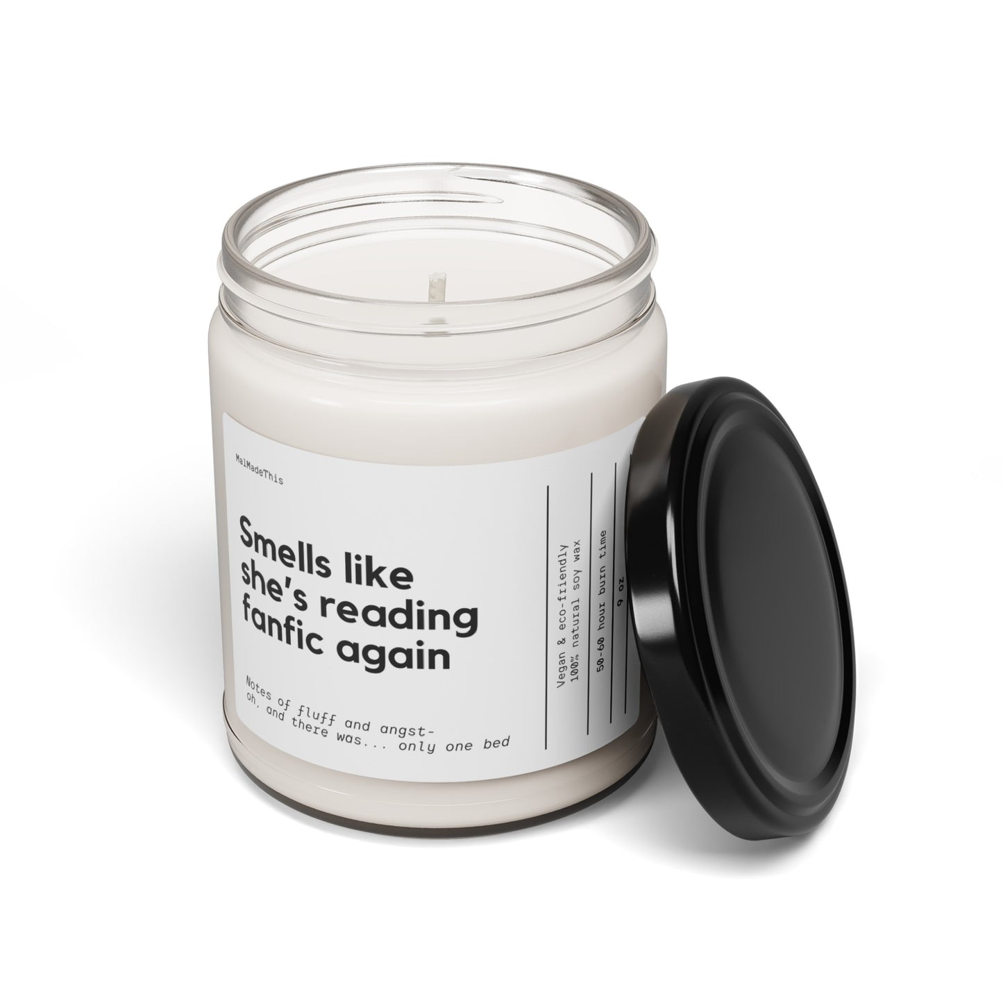 Fanfic Reader Scented Soy Candle