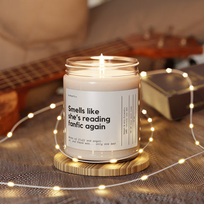 Fanfic Reader Scented Soy Candle