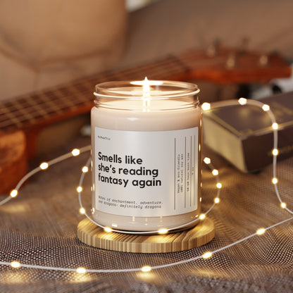 Fantasy Reader Scented Soy Candle