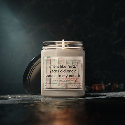 27 Years Old Charlotte Lucas Scented Soy Candle