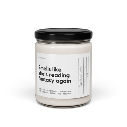 Fantasy Reader Scented Soy Candle