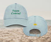 Team Conrad Embroidered Denim Hat
