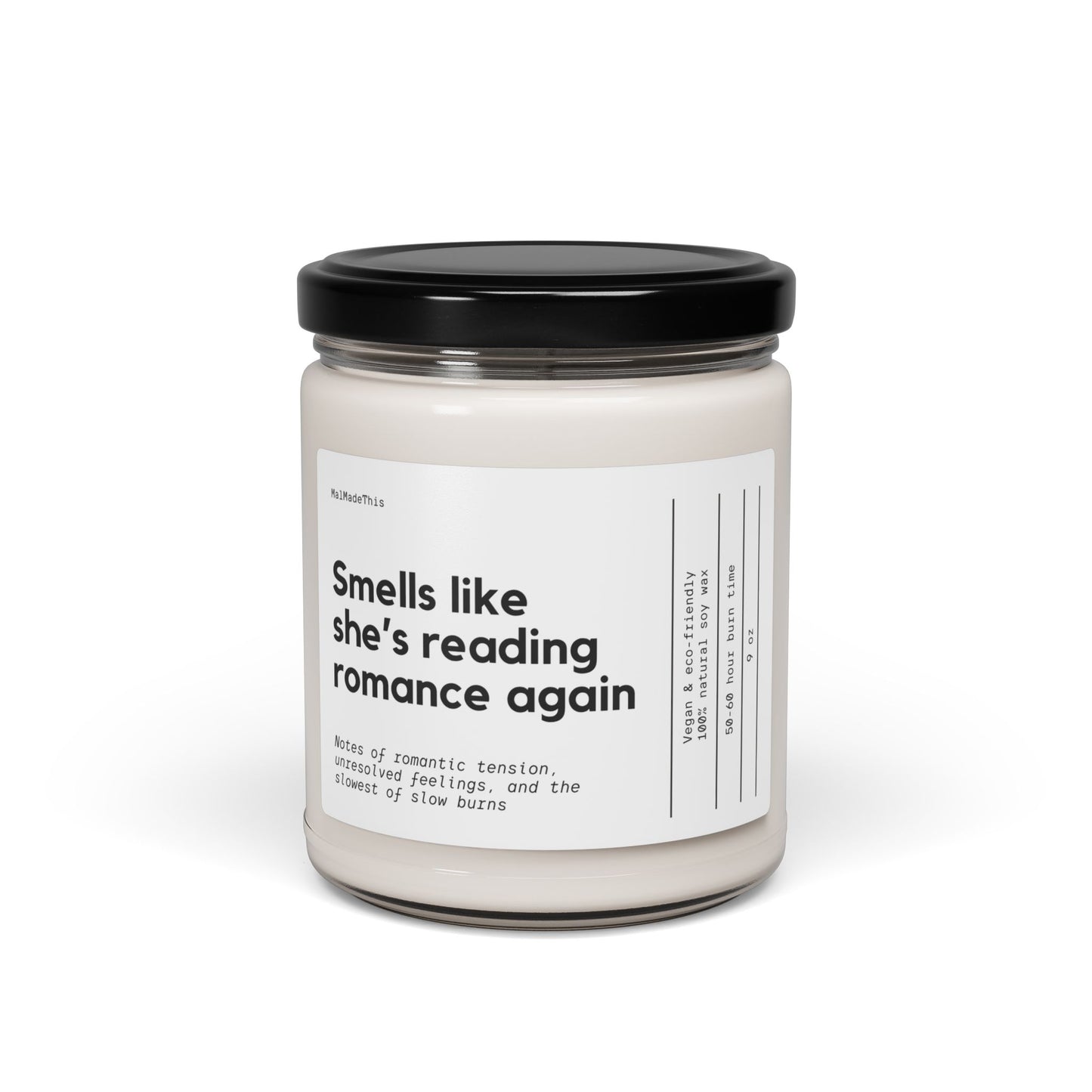Romance Reader Scented Soy Candle