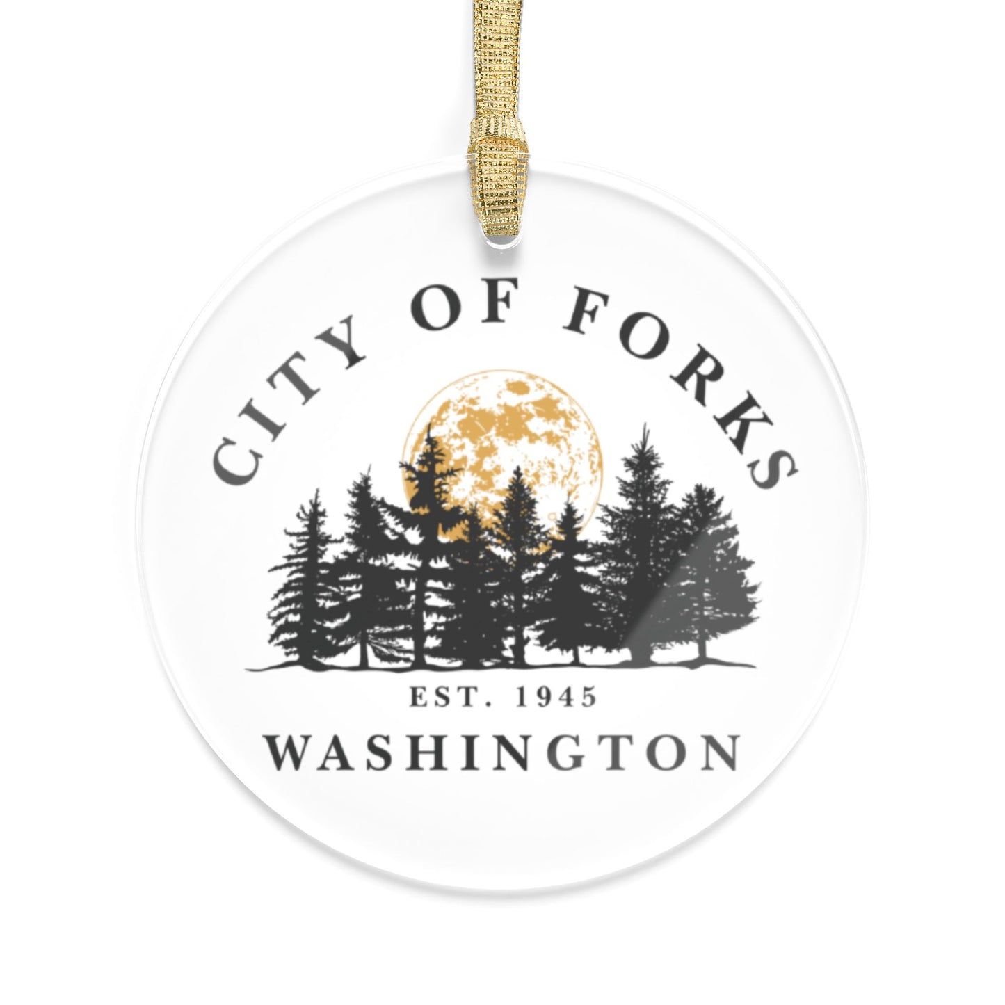 Forks Washington Ornament