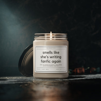 Fanfic Writer Scented Soy Candle