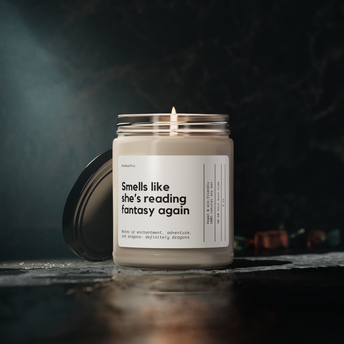 Fantasy Reader Scented Soy Candle