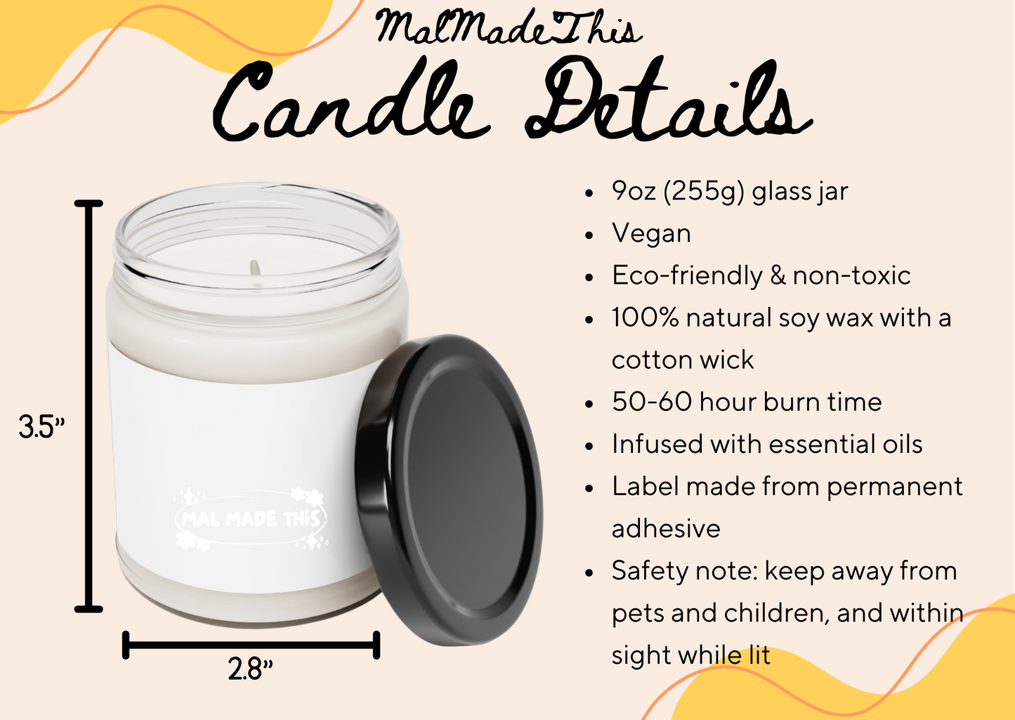 Forks, WA Forest Scented Soy Candle