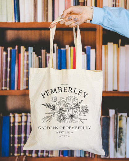 Pemberley Gardens Tote Bag