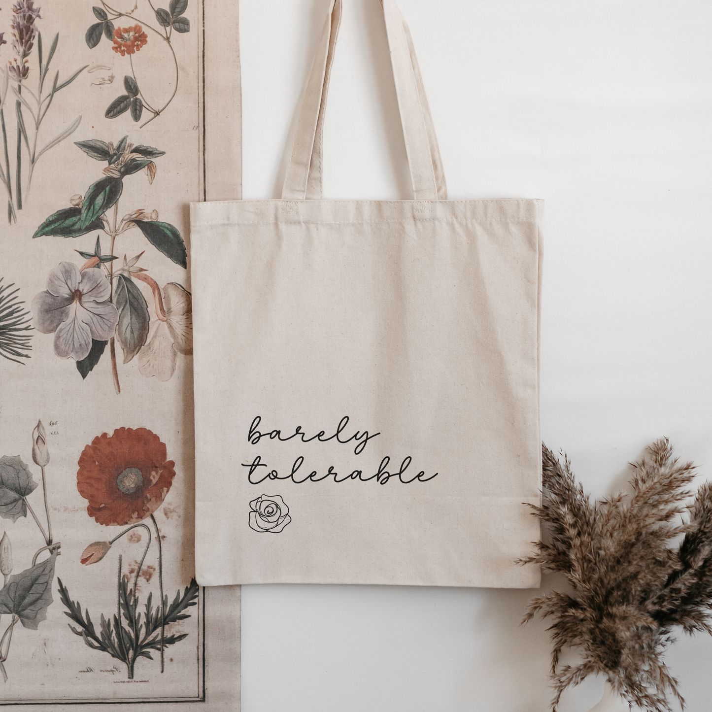 Barely Tolerable Tote Bag