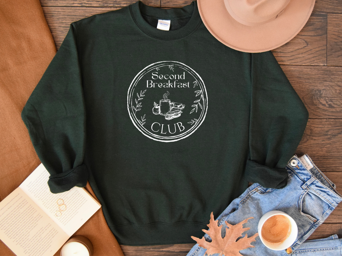 Second Breakfast Club Crewneck Sweatshirt