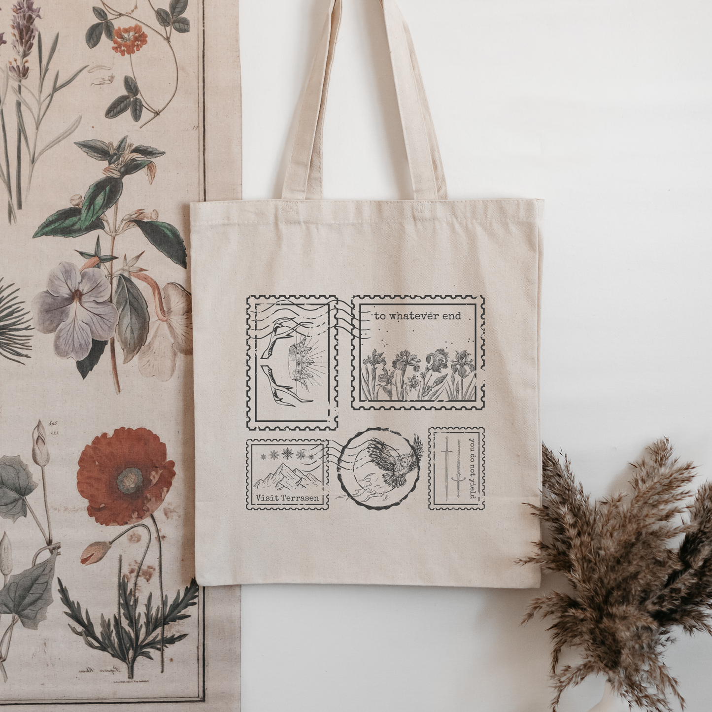 Terrasen Stamps Tote Bag