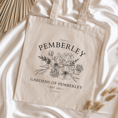 Pemberley Gardens Tote Bag