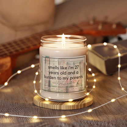 27 Years Old Charlotte Lucas Scented Soy Candle