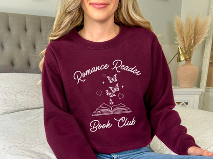 Romance Reader Book Club Crewneck Sweatshirt