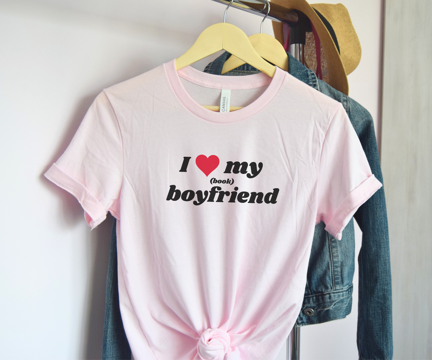 I Heart My Book Boyfriend Tee