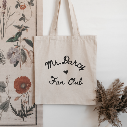 Mr Darcy Fan Club Tote Bag