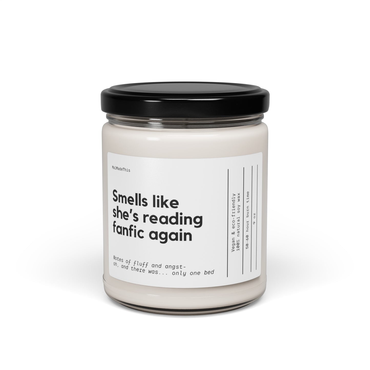 Fanfic Reader Scented Soy Candle