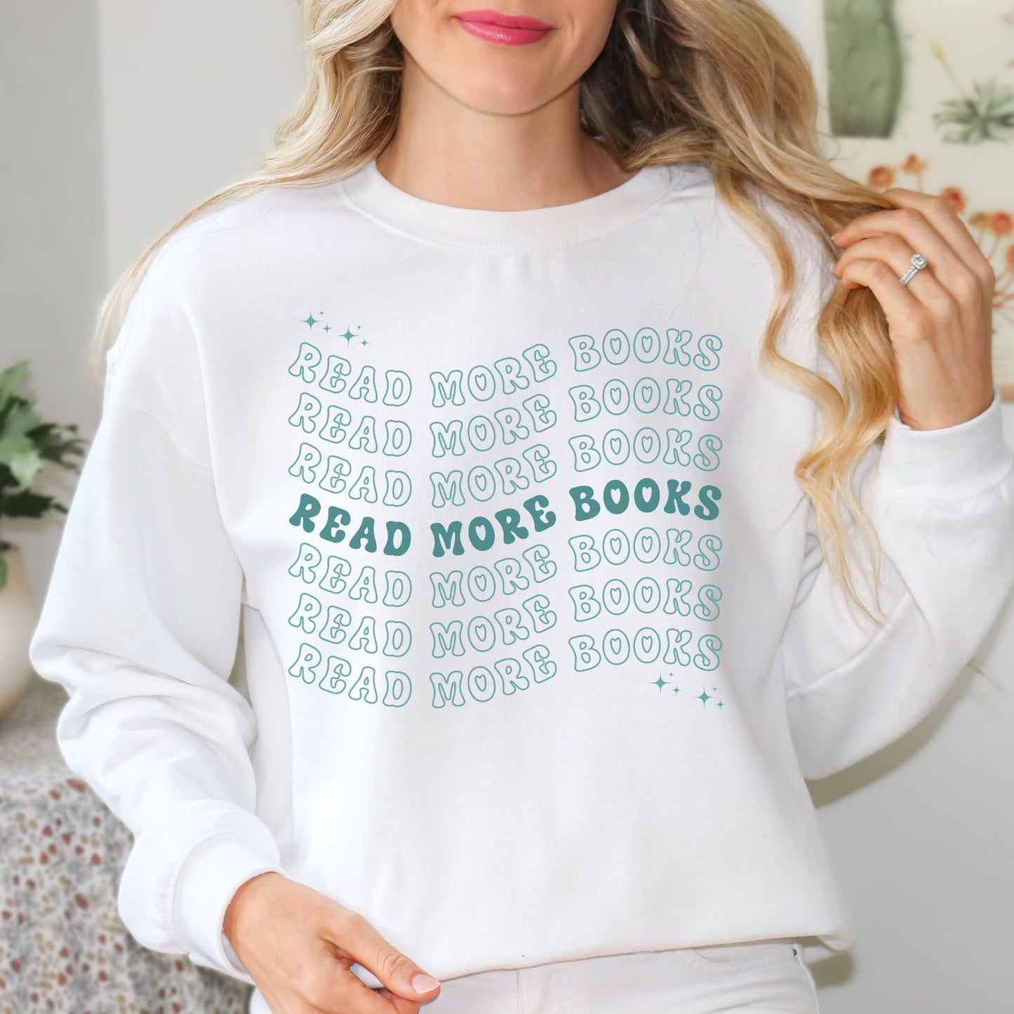 Read More Books Crewneck Sweatshirt