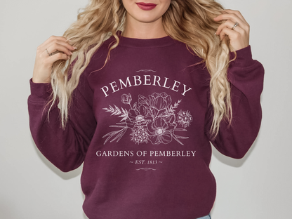 Pemberley Gardens Crewneck Sweatshirt