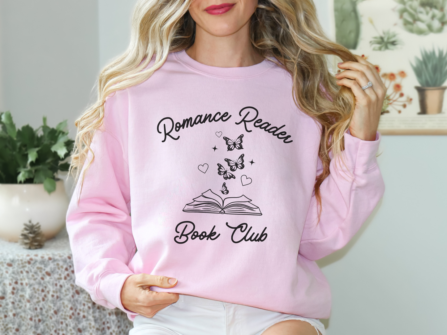 Romance Reader Book Club Crewneck Sweatshirt