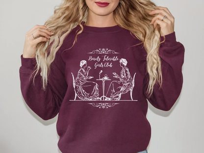 Barely Tolerable Girls Club Crewneck Sweatshirt