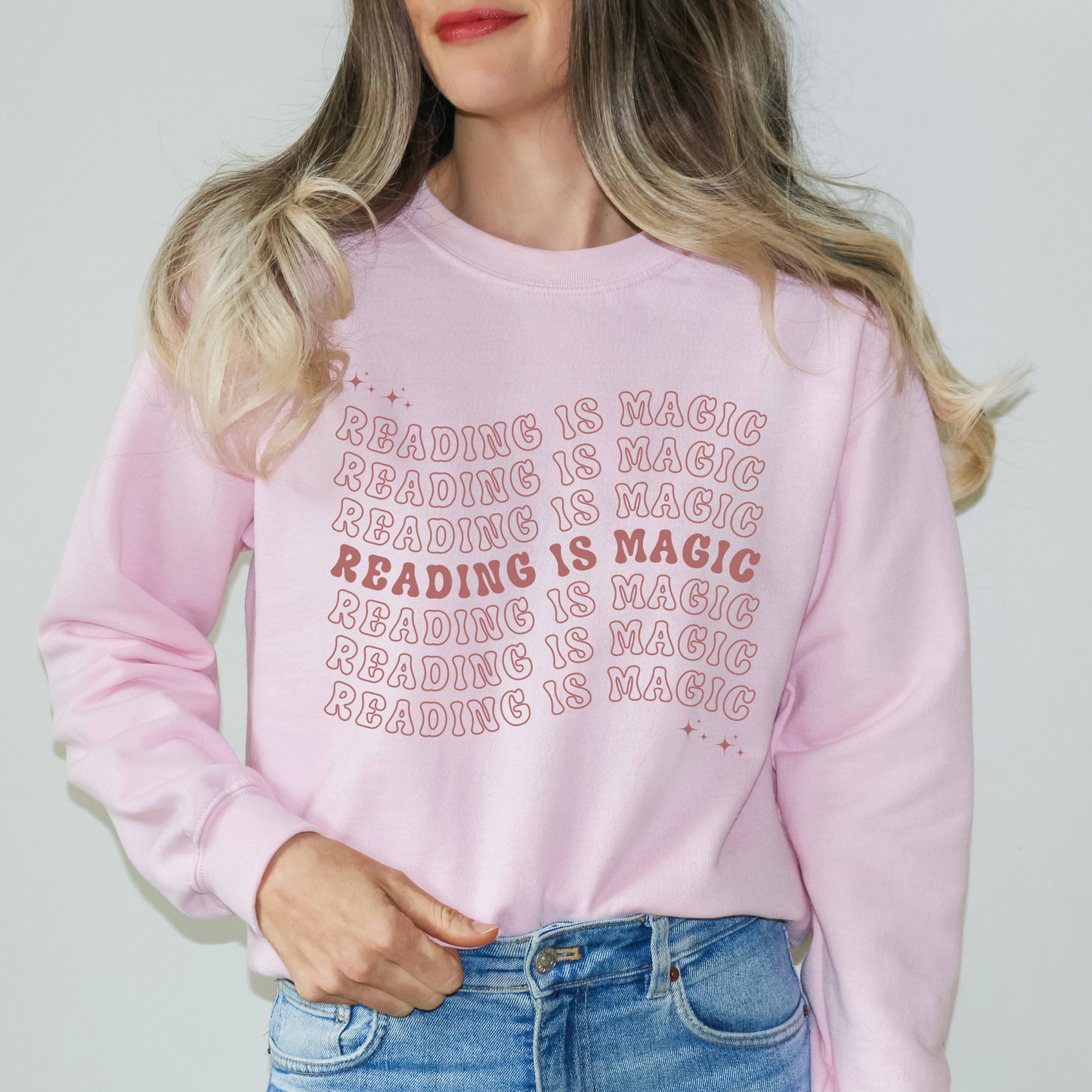 Reading Is Magic Crewneck Sweatshirt