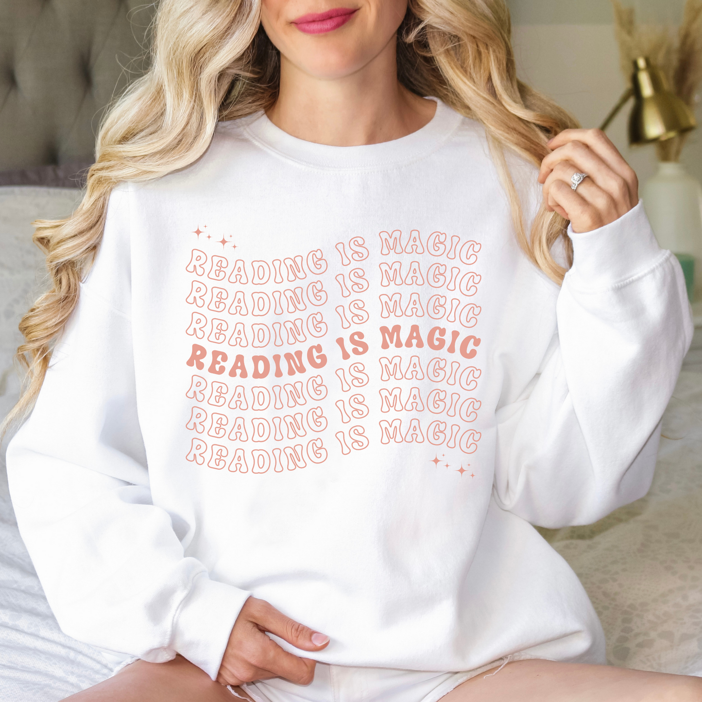 Reading Is Magic Crewneck Sweatshirt