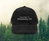 Henrietta Embroidered Corduroy Hat
