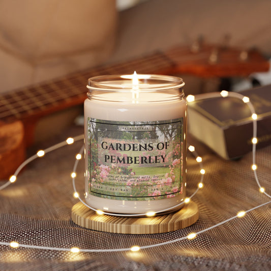 Pemberley Gardens Scented Soy Candle