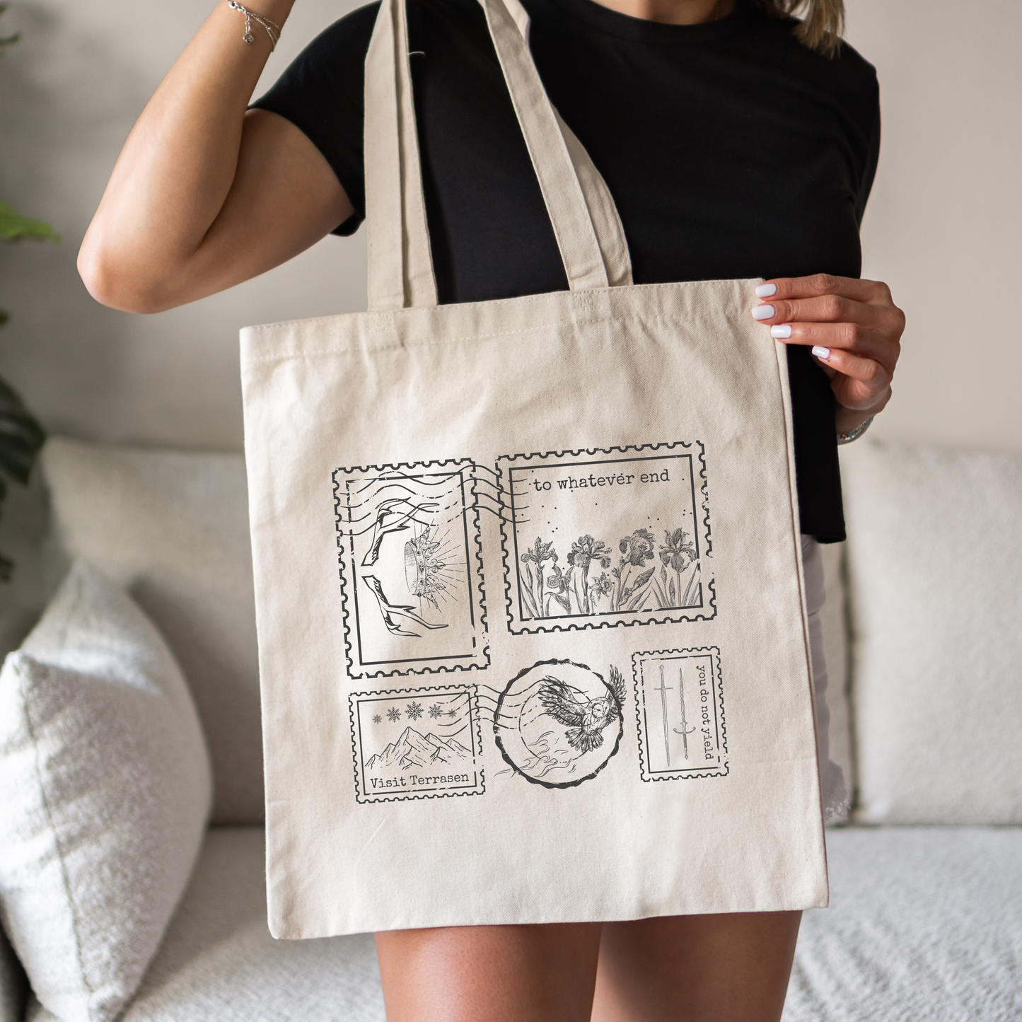 Terrasen Stamps Tote Bag