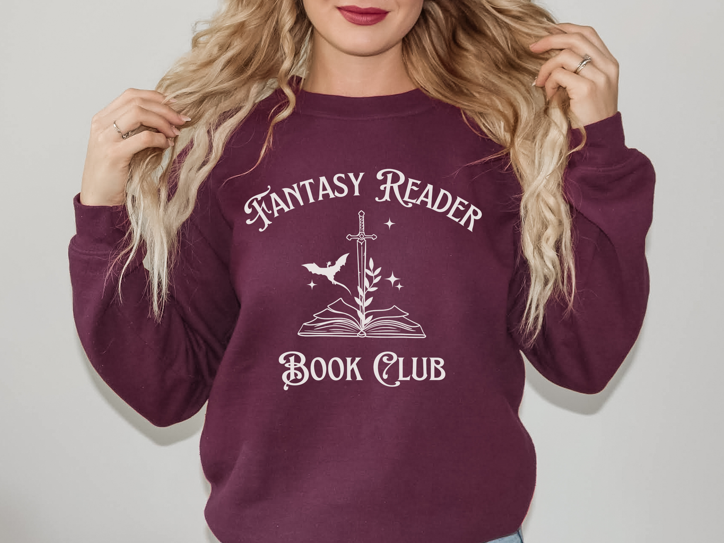 Fantasy Reader Crewneck Sweatshirt