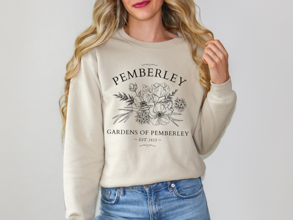 Pemberley Gardens Crewneck Sweatshirt