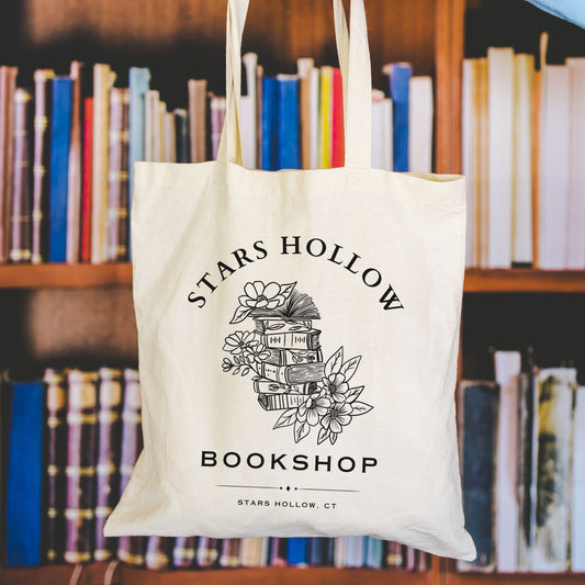 Stars Hollow Bookshop Tote Bag