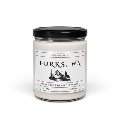 Forks, WA Scented Soy Candle