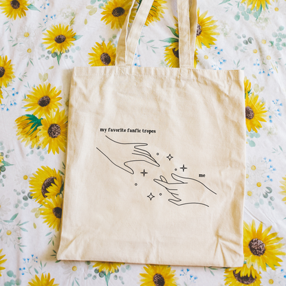 Fanfic Tropes Tote Bag