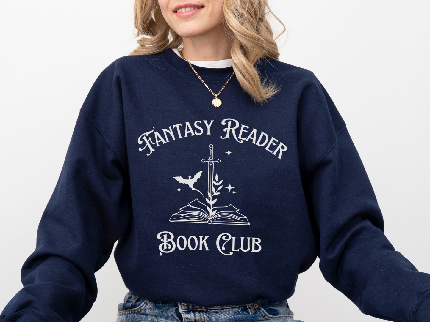 Fantasy Reader Crewneck Sweatshirt