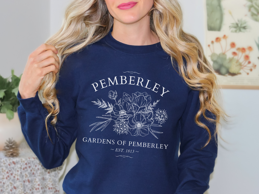 Pemberley Gardens Crewneck Sweatshirt