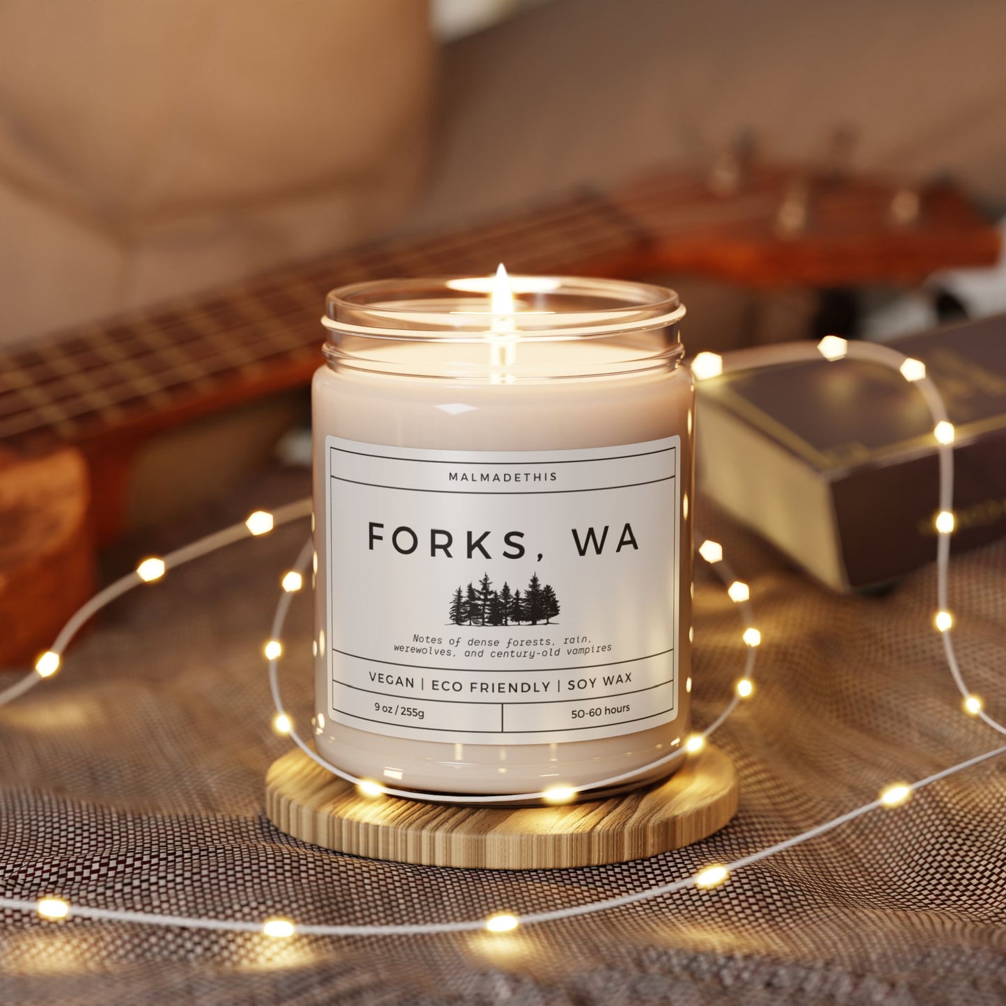 Forks, WA Forest Scented Soy Candle