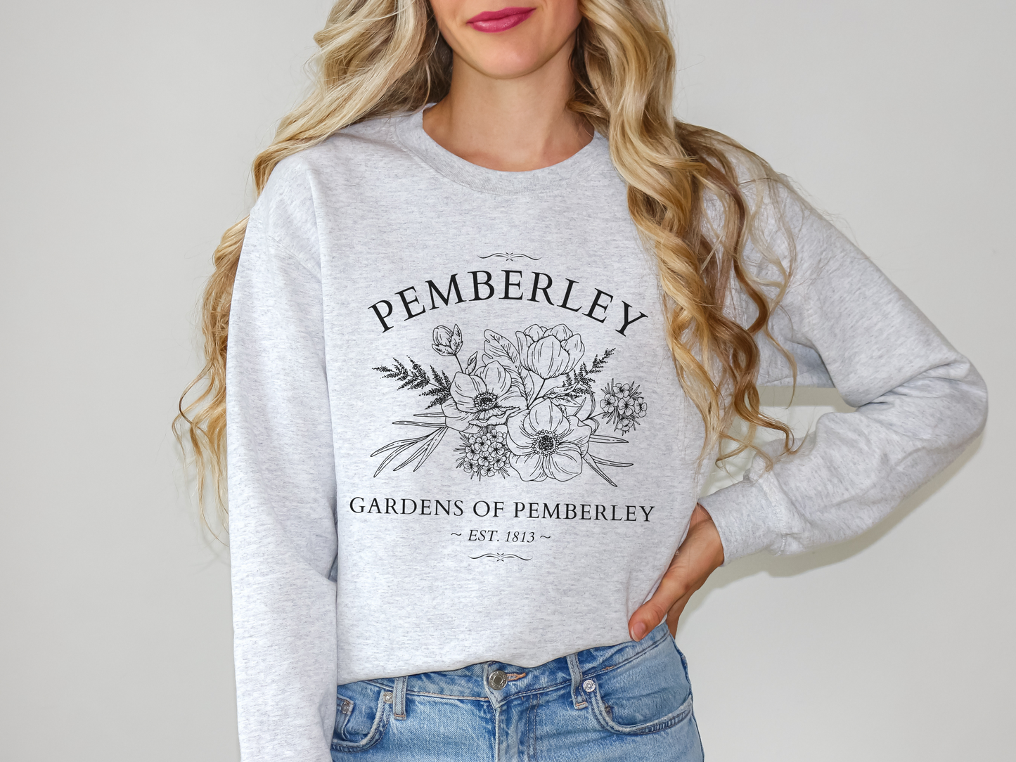 Pemberley Gardens Crewneck Sweatshirt