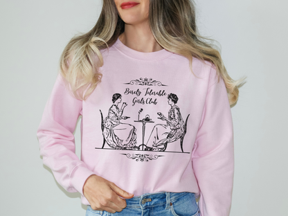 Barely Tolerable Girls Club Crewneck Sweatshirt