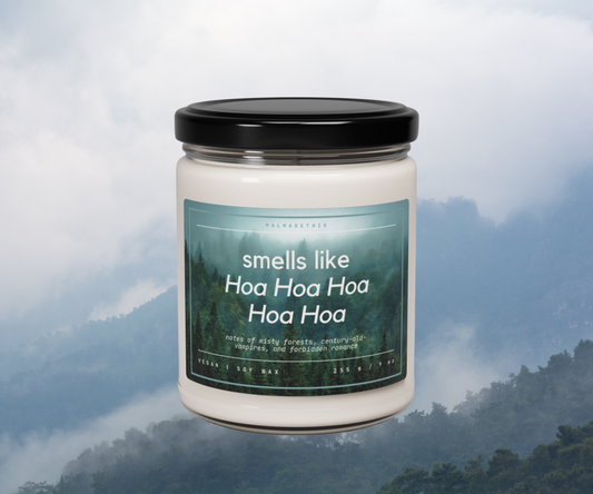 Hoa Hoa Hoa Hoa Hoa Scented Soy Candle