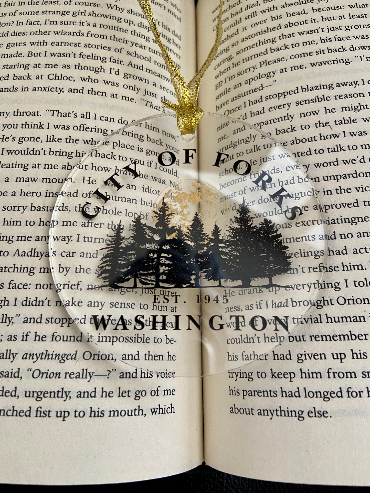 Forks Washington Ornament