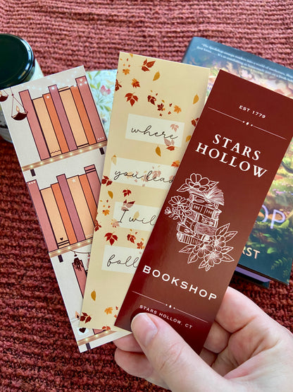 Stars Hollow Bookmarks (Set of 2)