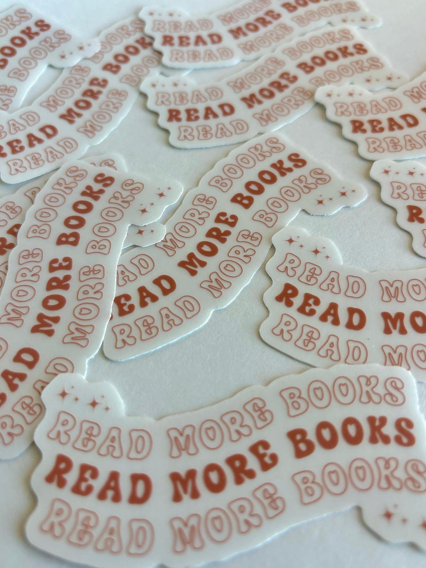 Read More Books Transparent Sticker