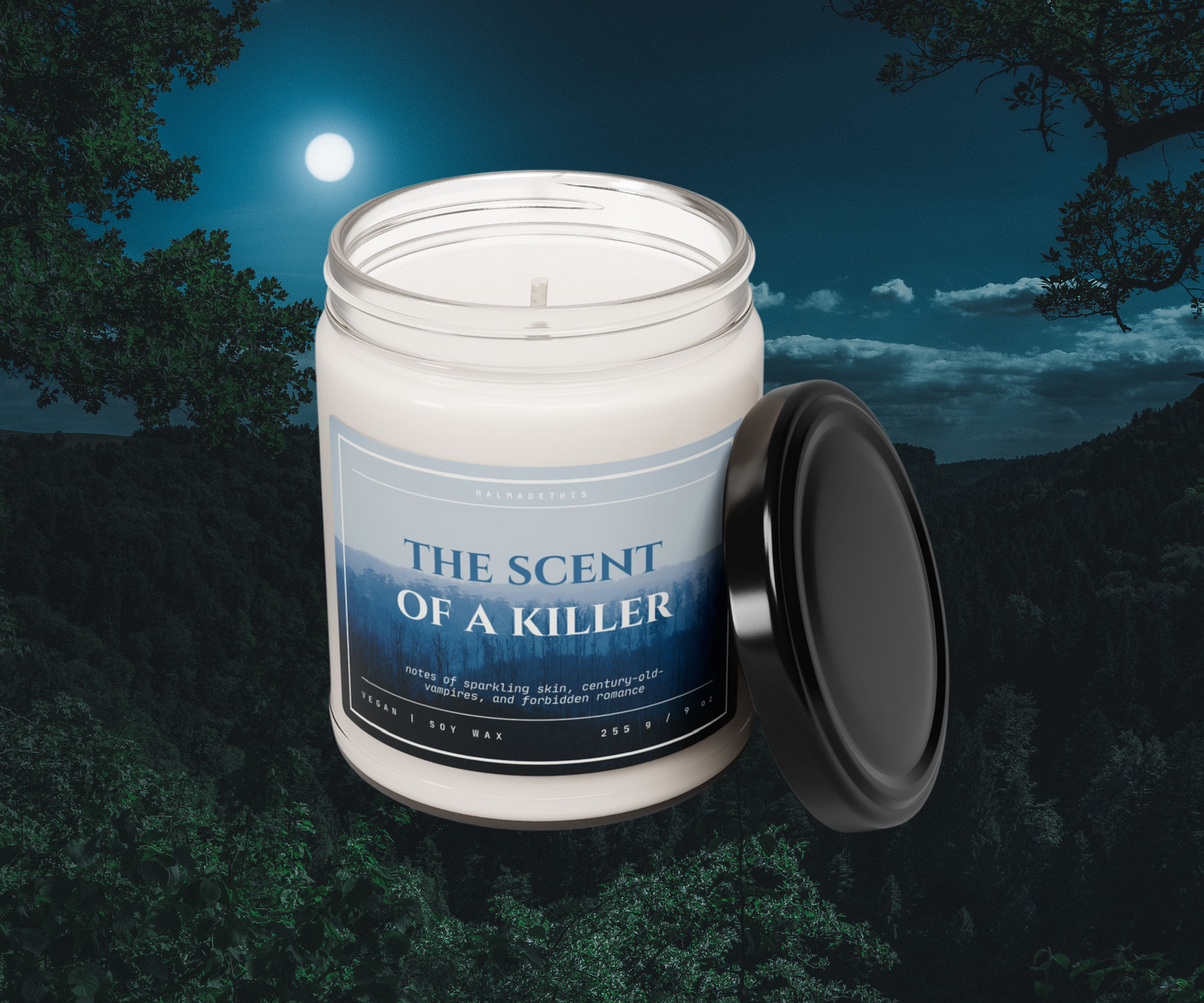 The Scent of a Killer Scented Soy Candle